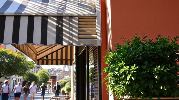 Comment les cafés, hôtels et restaurants à Paris tirent parti des stores bannes